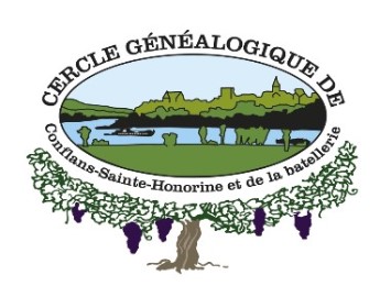 logo cercle généalogique Conflans